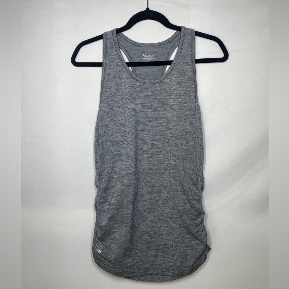 Athleta Small Racerback Ruched Tank